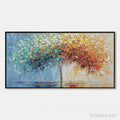 HOLMAN ART Chromatic Embrace – Heavily Textured Palette Knife Tree Landscape Painting - image 1