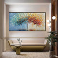 HOLMAN ART Chromatic Embrace – Heavily Textured Palette Knife Tree Landscape Painting - image 2