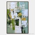 HOLMAN ART Terrace View – Textured Abstract Impasto Landscape Painting - image 1