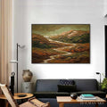 HOLMAN ART Terra Vista – Heavily Textured Abstract Landscape Oil Painting - image 2