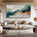 HOLMAN ART Terraflux – Large Abstract Landscape Heavy Texture Palette Knife Painting - image 2