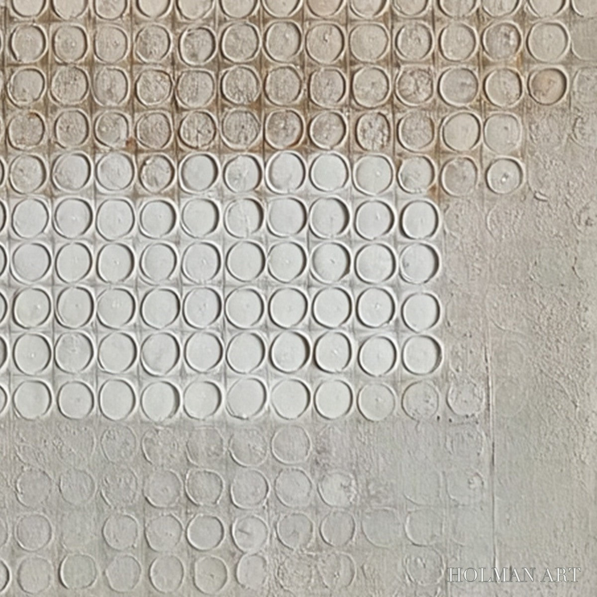 HOLMAN ART Silent Rhythm – Textured Wabi Sabi Abstract Painting in Neutral Tones - image 3
