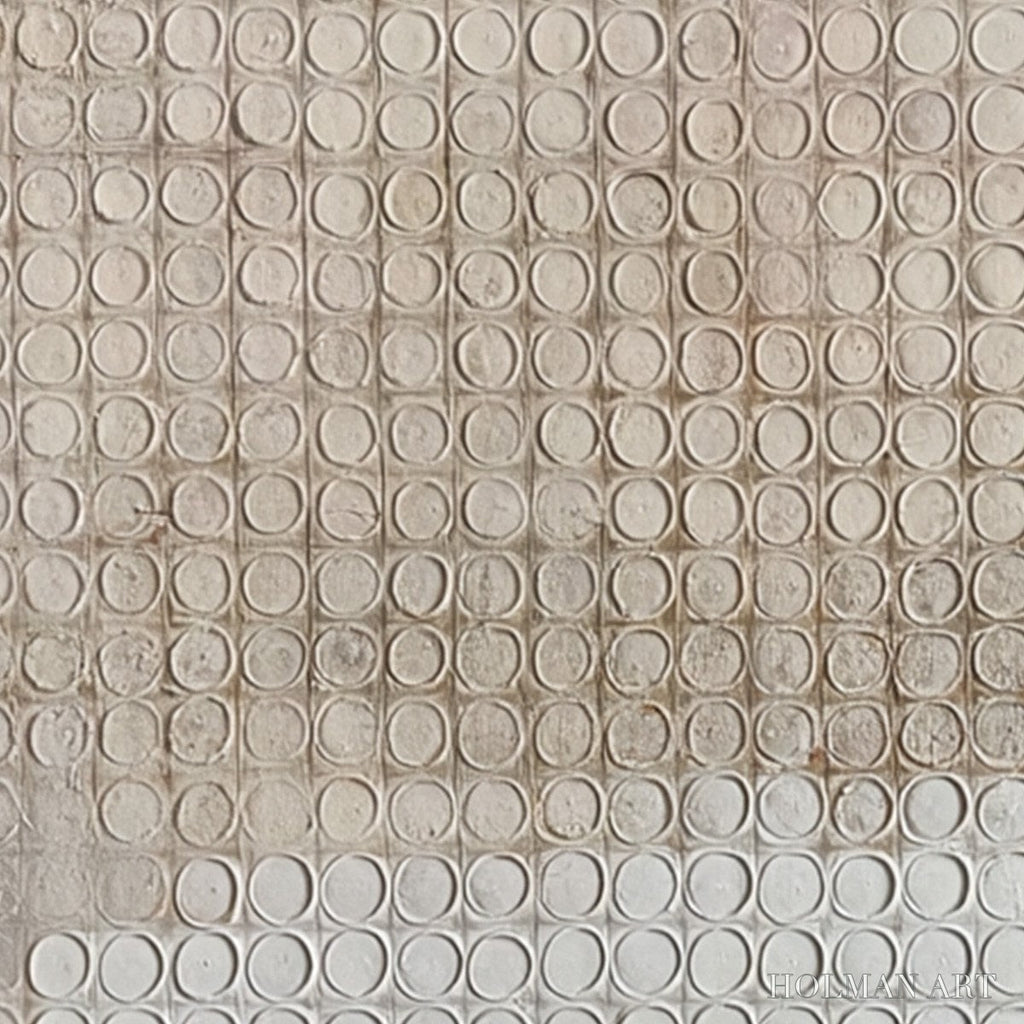 HOLMAN ART Silent Rhythm – Textured Wabi Sabi Abstract Painting in Neutral Tones - image 5