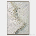 HOLMAN ART Aegean Foam – Heavily Textured Wabi Sabi Abstract Painting - image 1