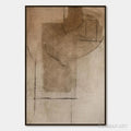HOLMAN ART Terra Incognita – Wabi Sabi Inspired Textured Abstract Earth Tone Painting - image 1