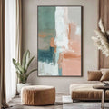 HOLMAN ART Coastal Echoes – Muted Tones Abstract Landscape Painting - image 2