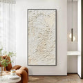 HOLMAN ART Terra Blanca – Heavy Texture Minimalist Wabi Sabi Painting - image 2