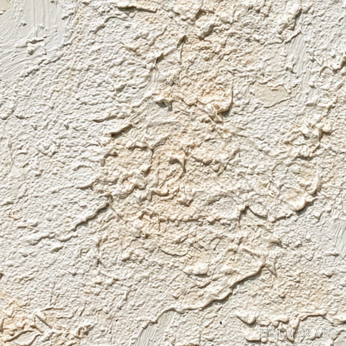 HOLMAN ART Terra Blanca – Heavy Texture Minimalist Wabi Sabi Painting - image 3
