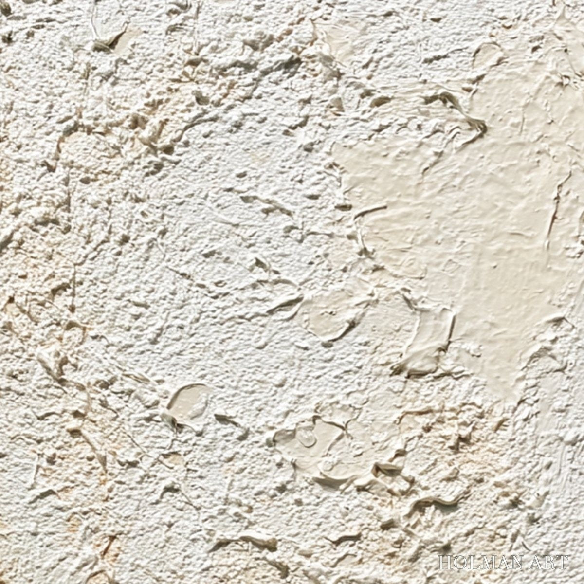 HOLMAN ART Terra Blanca – Heavy Texture Minimalist Wabi Sabi Painting - image 5
