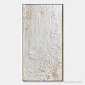 HOLMAN ART Terra Alba – Textured Wabi Sabi Minimalist Abstract Painting - image 1