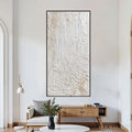 HOLMAN ART Terra Alba – Textured Wabi Sabi Minimalist Abstract Painting - image 2