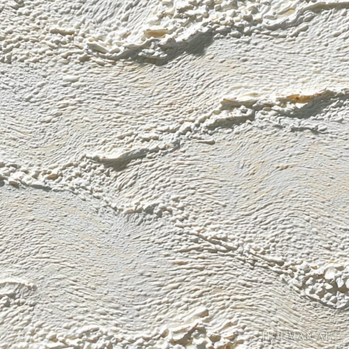 HOLMAN ART Terra Blanca – Minimalist Wabi Sabi Textured Abstract Painting - image 3