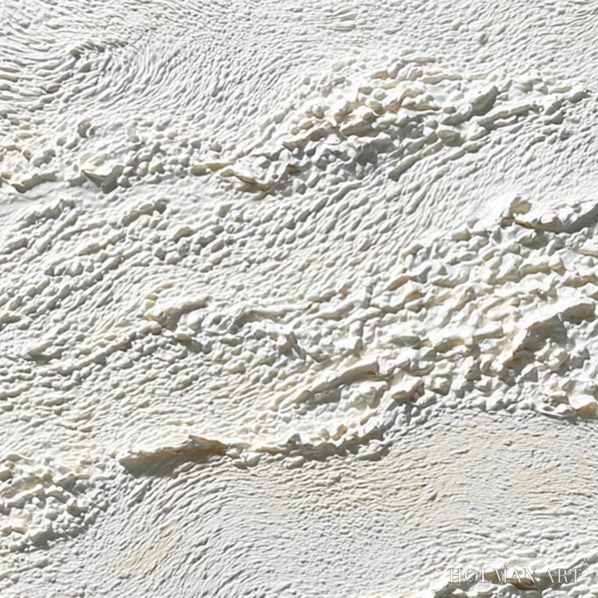 HOLMAN ART Terra Blanca – Minimalist Wabi Sabi Textured Abstract Painting - image 5