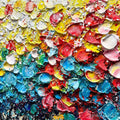 HOLMAN ART Ready to Ship | Rainbow Burst – Textured Impasto Tree of Life Oil Painting - image 2