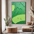 HOLMAN ART Emerald Fairway – Textured Impasto Golf Scene Painting - image 2