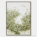 HOLMAN ART Emerald Cascade – Textured Abstract Green Oil Painting - image 1