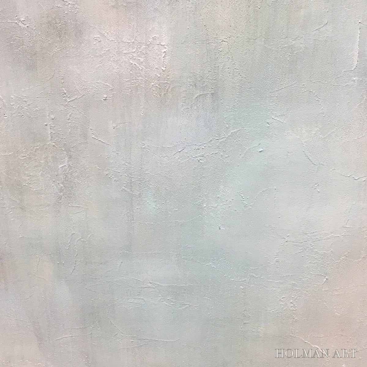 HOLMAN ART Misty Morning – Textured Minimalist Abstract Oil Painting - image 3