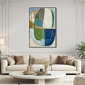 HOLMAN ART Strata – Abstract Minimalist-Inspired Oil Painting - image 2