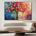 HOLMAN ART Living Rainbow – Textured Impasto Tree of Life Oil Painting - image 2