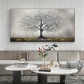 HOLMAN ART Golden Roots – Tree Painting with Textured Gold Ground - image 2