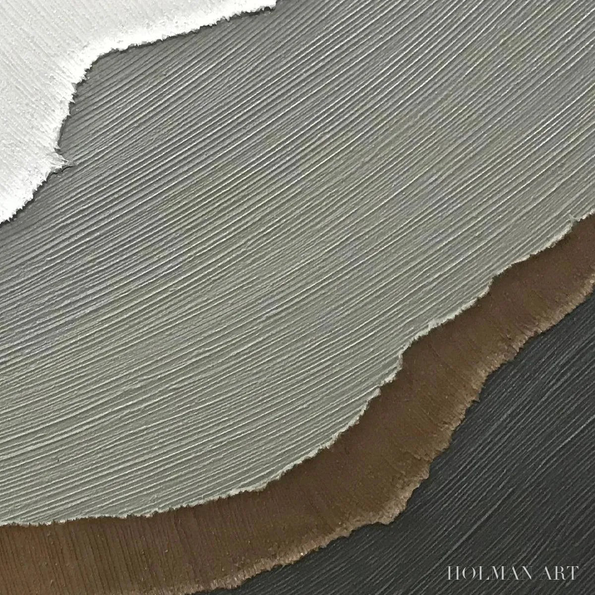 HOLMAN ART Earth Tones – Textured Abstract Landscape Painting in Neutral Colors - image 3