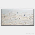 HOLMAN ART Fairway Vista – Textured Golf Course Landscape Painting - image 1