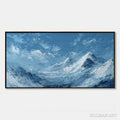 HOLMAN ART Alpine Echo – Textured Impasto Mountain Landscape Painting - image 1