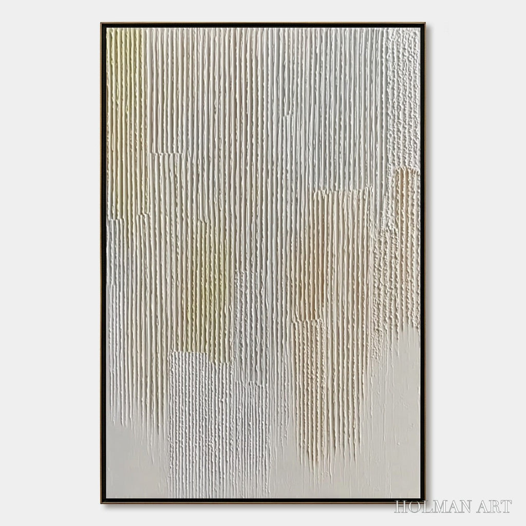 HOLMAN ART Earthen Rhythm – Textured Wabi Sabi Abstract - image 1