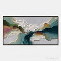 HOLMAN ART Terraflow – Large Horizontal Abstract Impasto Landscape Painting - image 1