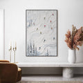 HOLMAN ART Powder Day – Textured Impasto Ski Slope - image 2