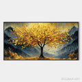 HOLMAN ART Golden Majesty – Textured Landscape Oil Painting - image 1