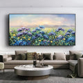 HOLMAN ART Blue Ridge Dawn – Landscape Oil Painting with Hydrangeas and Sunrise - image 2