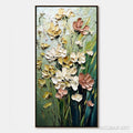 HOLMAN ART Garden Serenade – Textured Impasto Painting of a Wildflower Meadow - image 1
