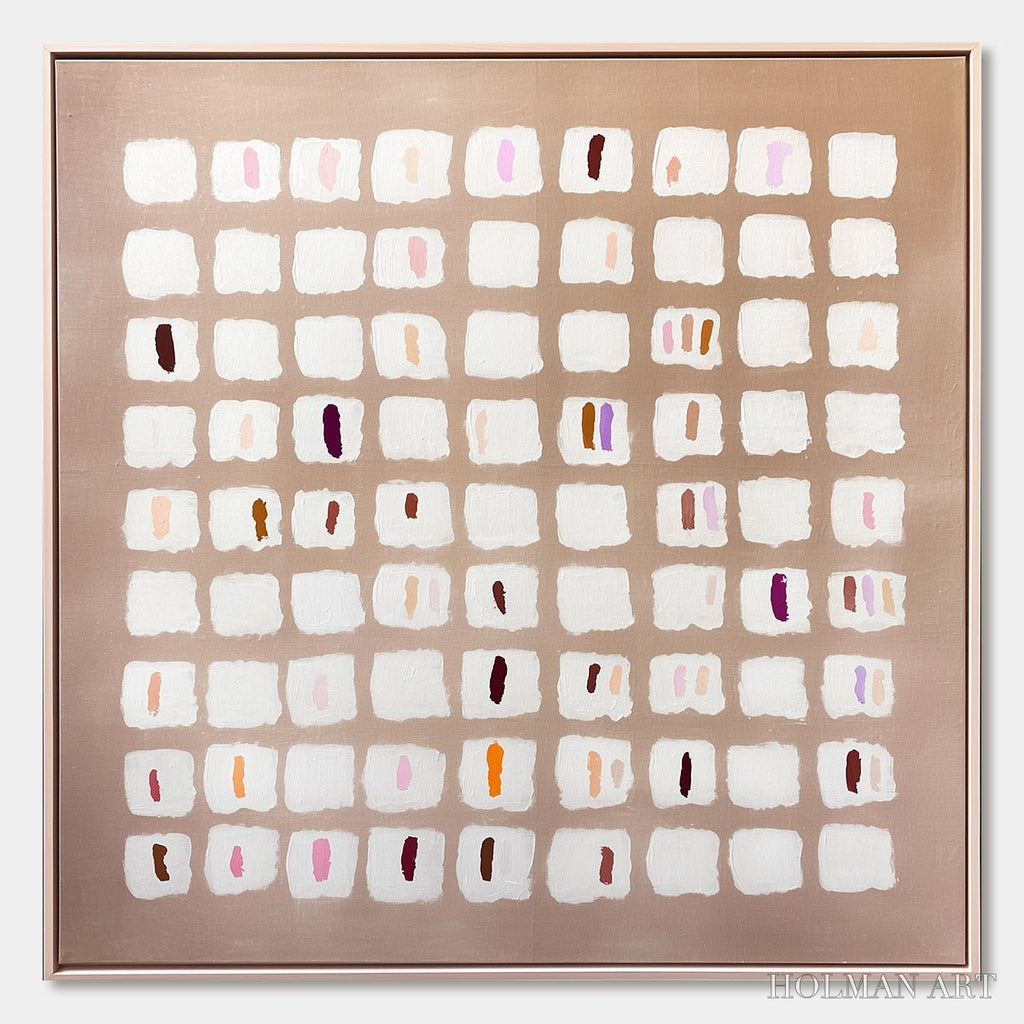 HOLMAN ART Color Field Study – Minimalist Abstract Oil Painting - image 1