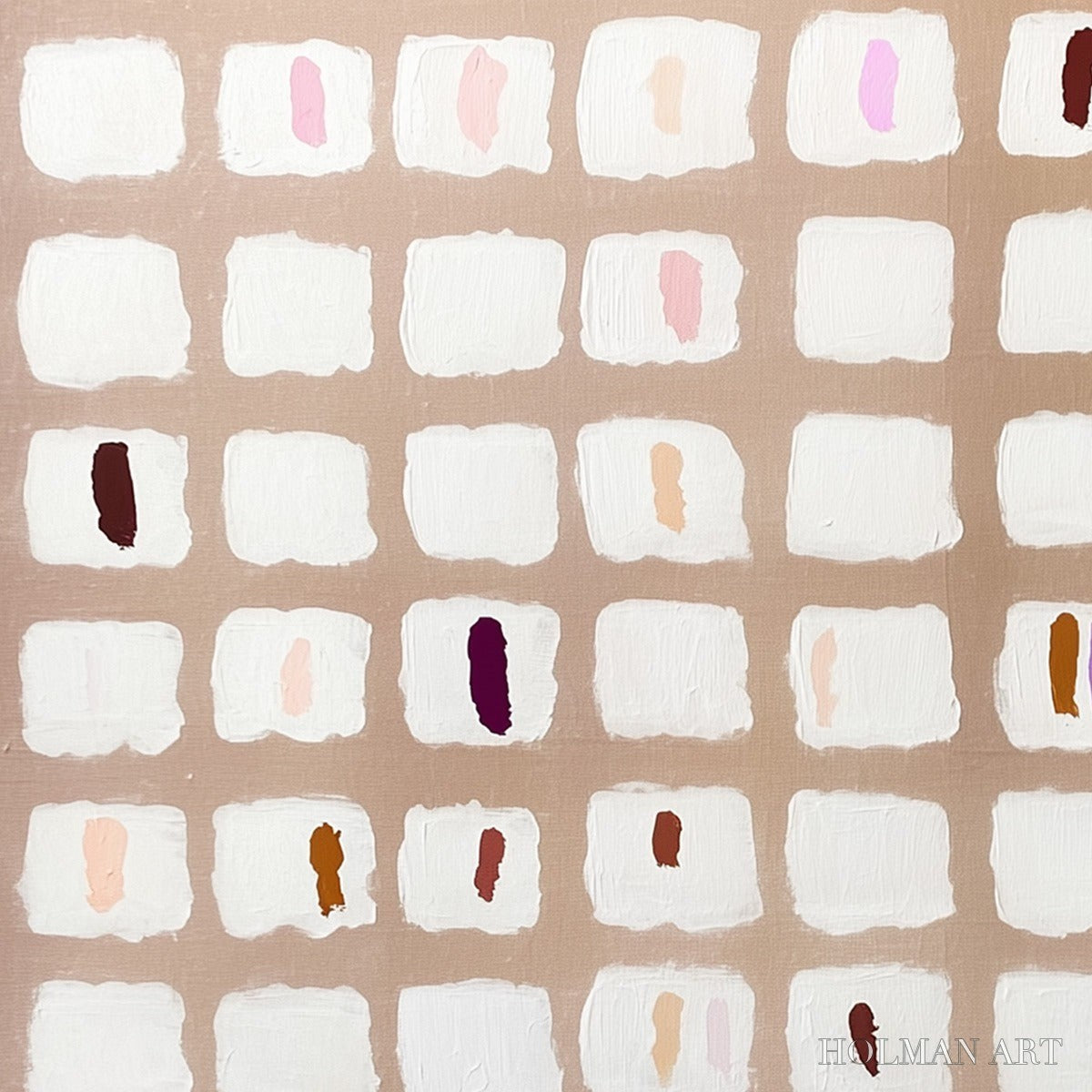 HOLMAN ART Color Field Study – Minimalist Abstract Oil Painting - image 6