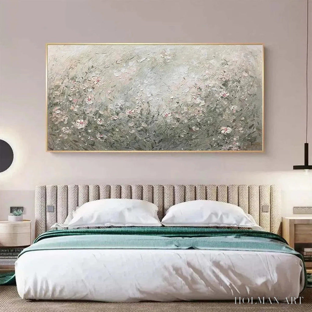 HOLMAN ART Whispering Meadow – Impressionistic Wildflower Landscape Painting - image 2