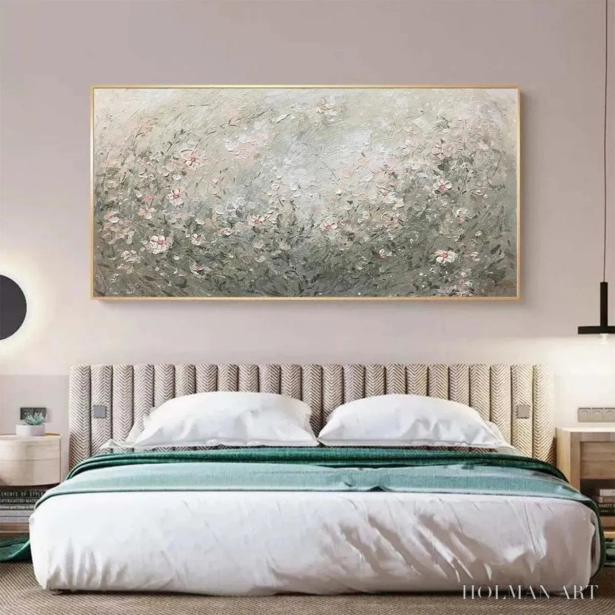 HOLMAN ART Whispering Meadow – Impressionistic Wildflower Landscape Painting - image 2