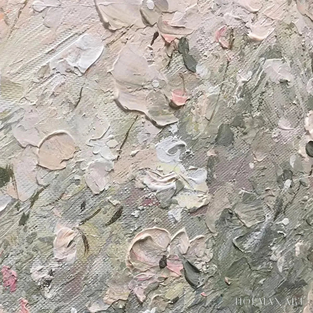 HOLMAN ART Whispering Meadow – Impressionistic Wildflower Landscape Painting - image 3