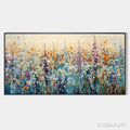 HOLMAN ART Wild Meadow – Textured Impasto Wildflower Meadow Painting - image 1