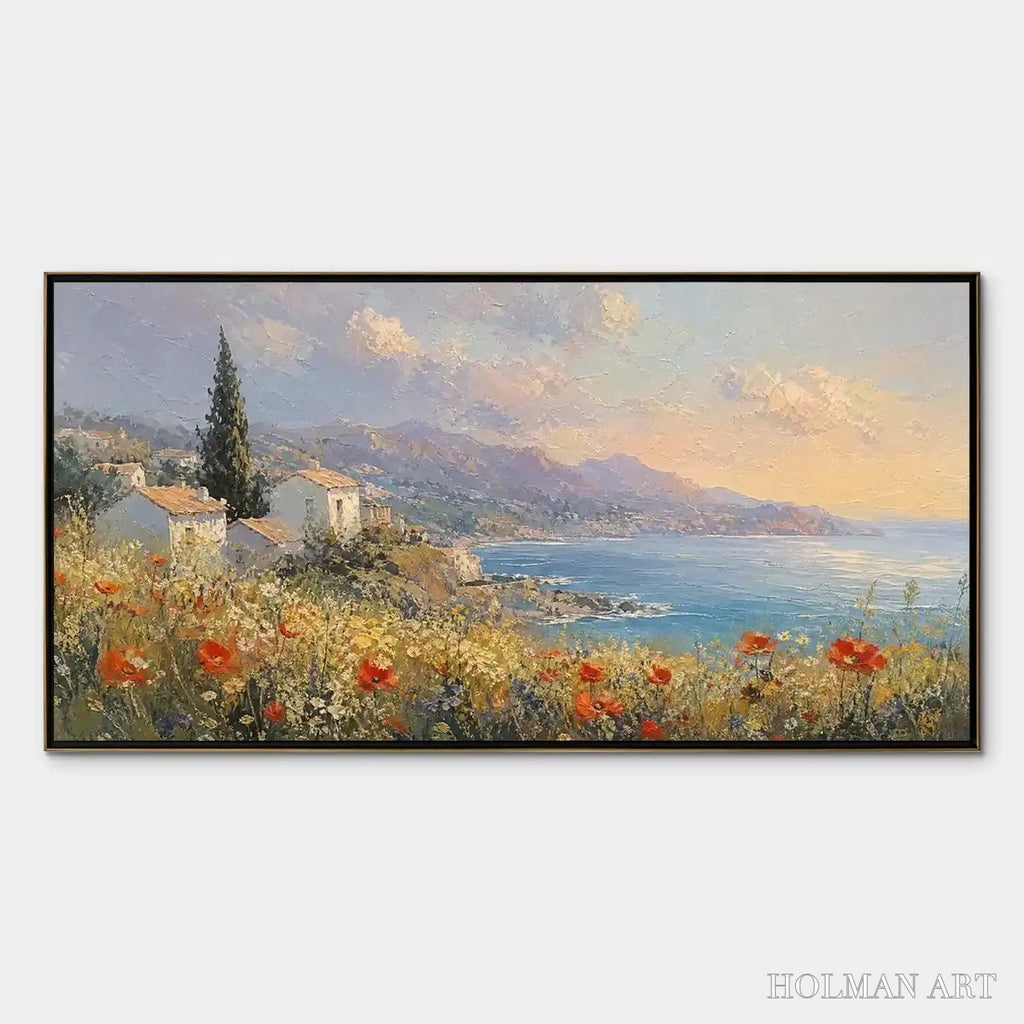 HOLMAN ART Lemon Coast – Mediterranean Coastal Landscape - image 1