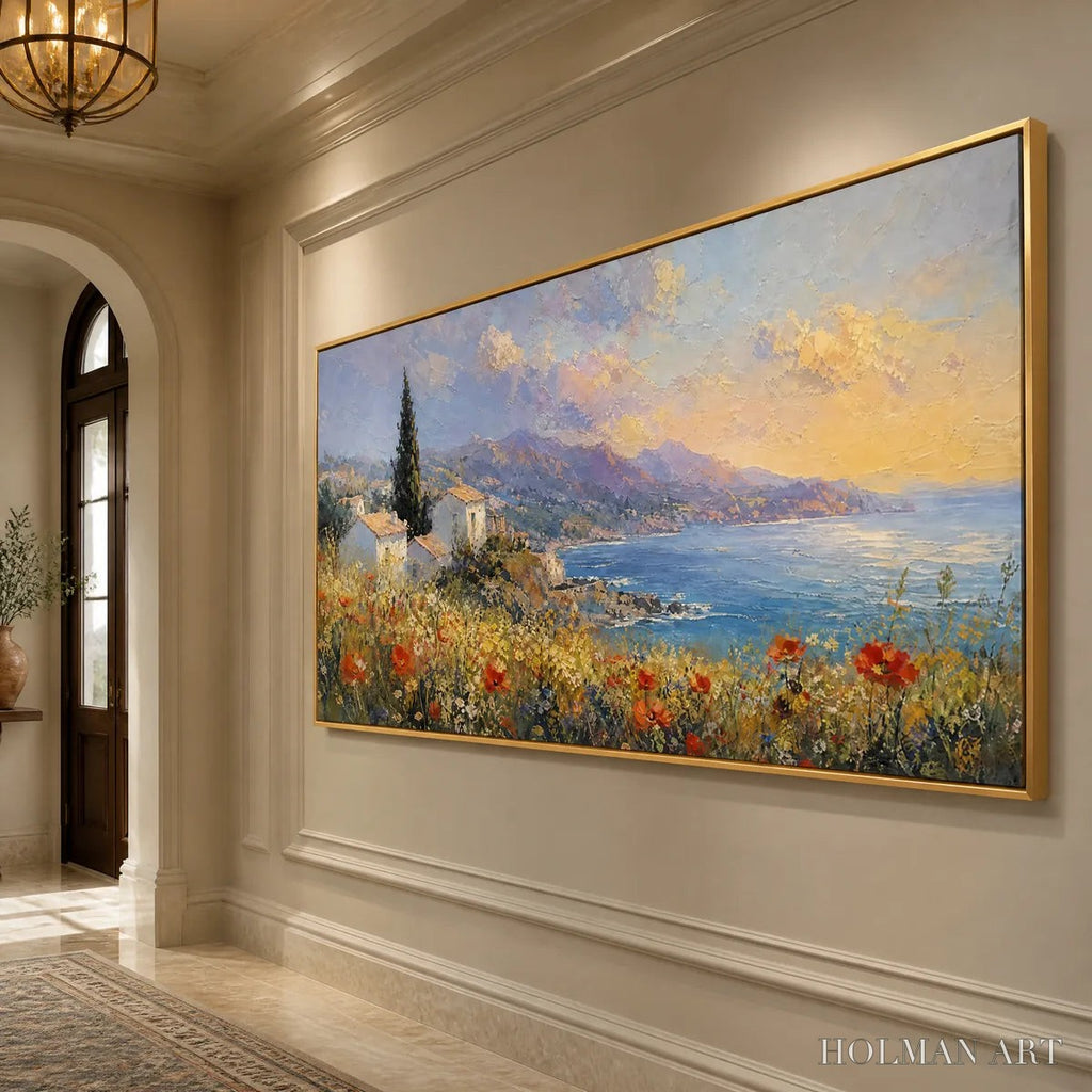 HOLMAN ART Lemon Coast – Mediterranean Coastal Landscape - image 4