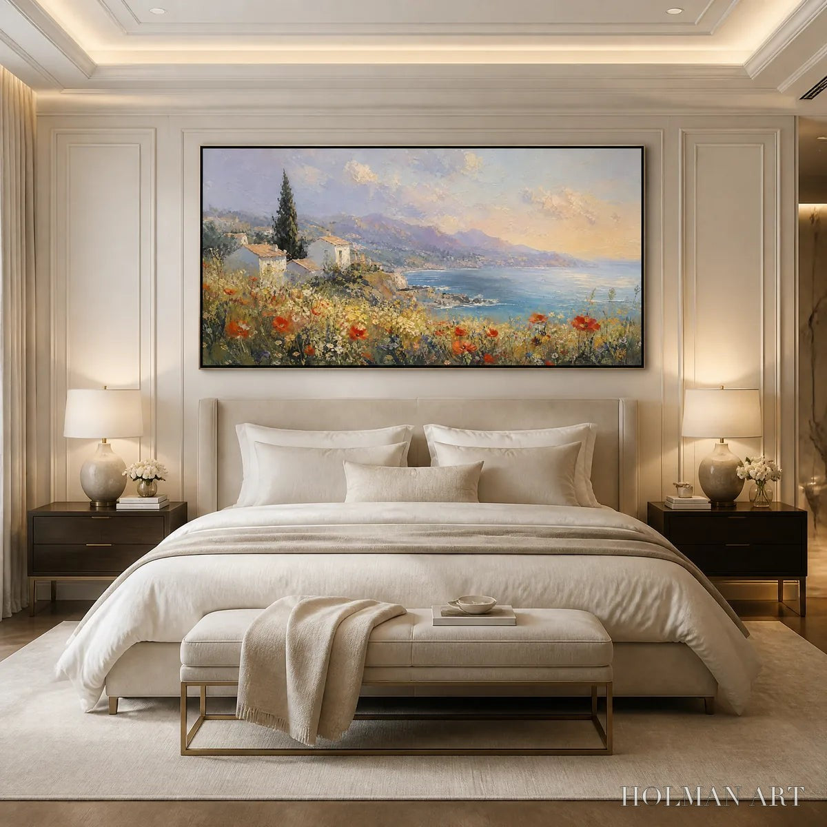 HOLMAN ART Lemon Coast – Mediterranean Coastal Landscape - image 5