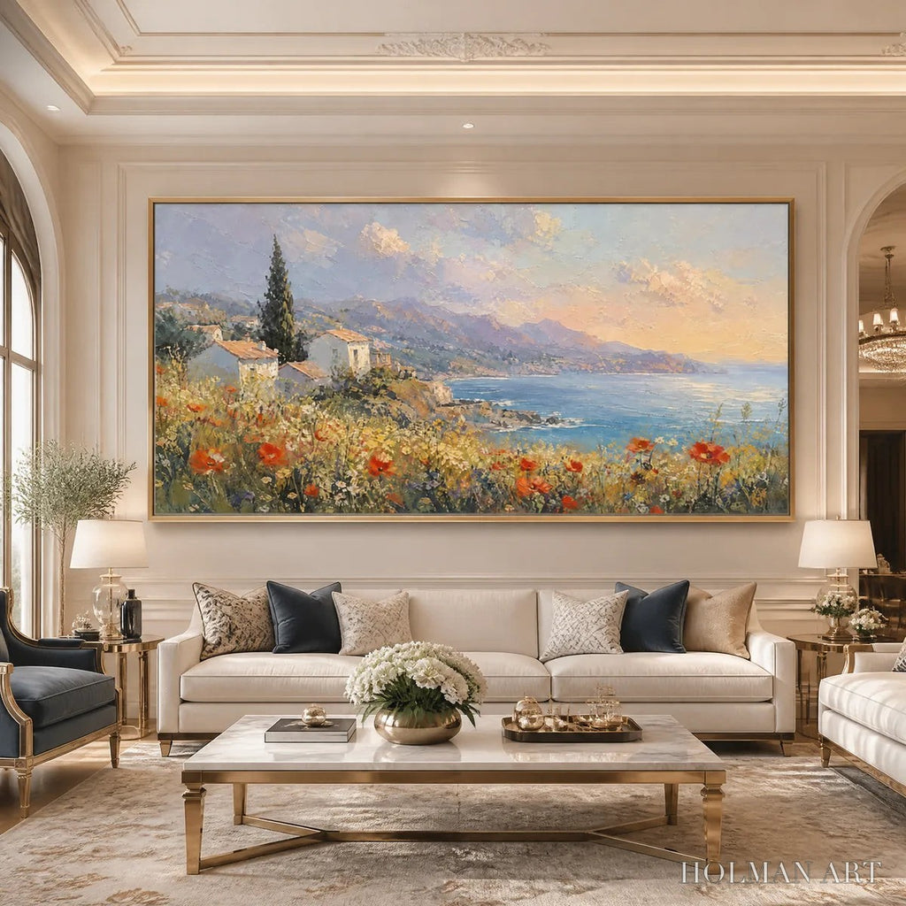 HOLMAN ART Lemon Coast – Mediterranean Coastal Landscape - image 6