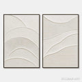 HOLMAN ART Serene Rhythm – Minimalist Textured Wabi Sabi Set - image 1