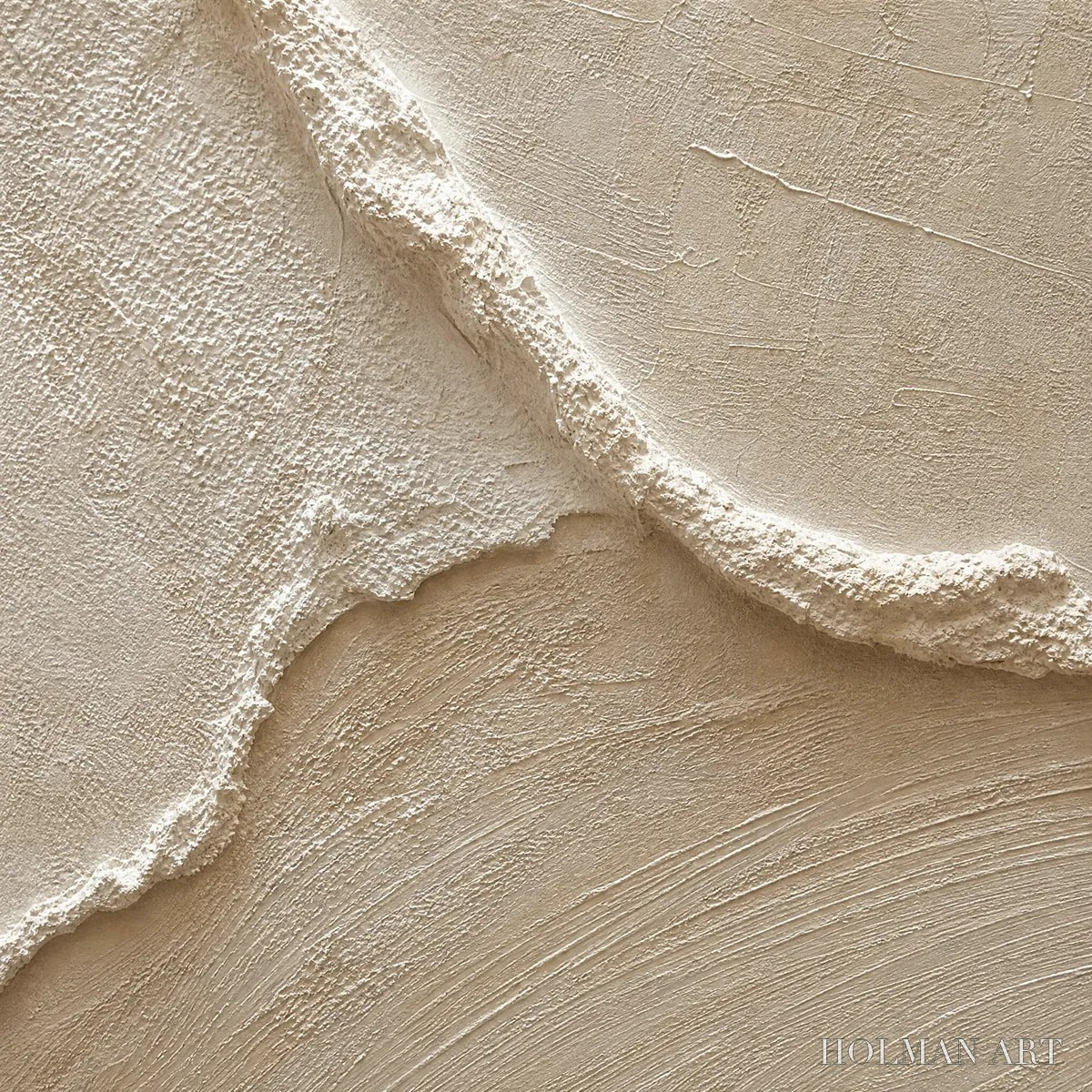 HOLMAN ART Coastal Drift – Wabi Sabi Inspired Textured Abstract Painting Set - image 3