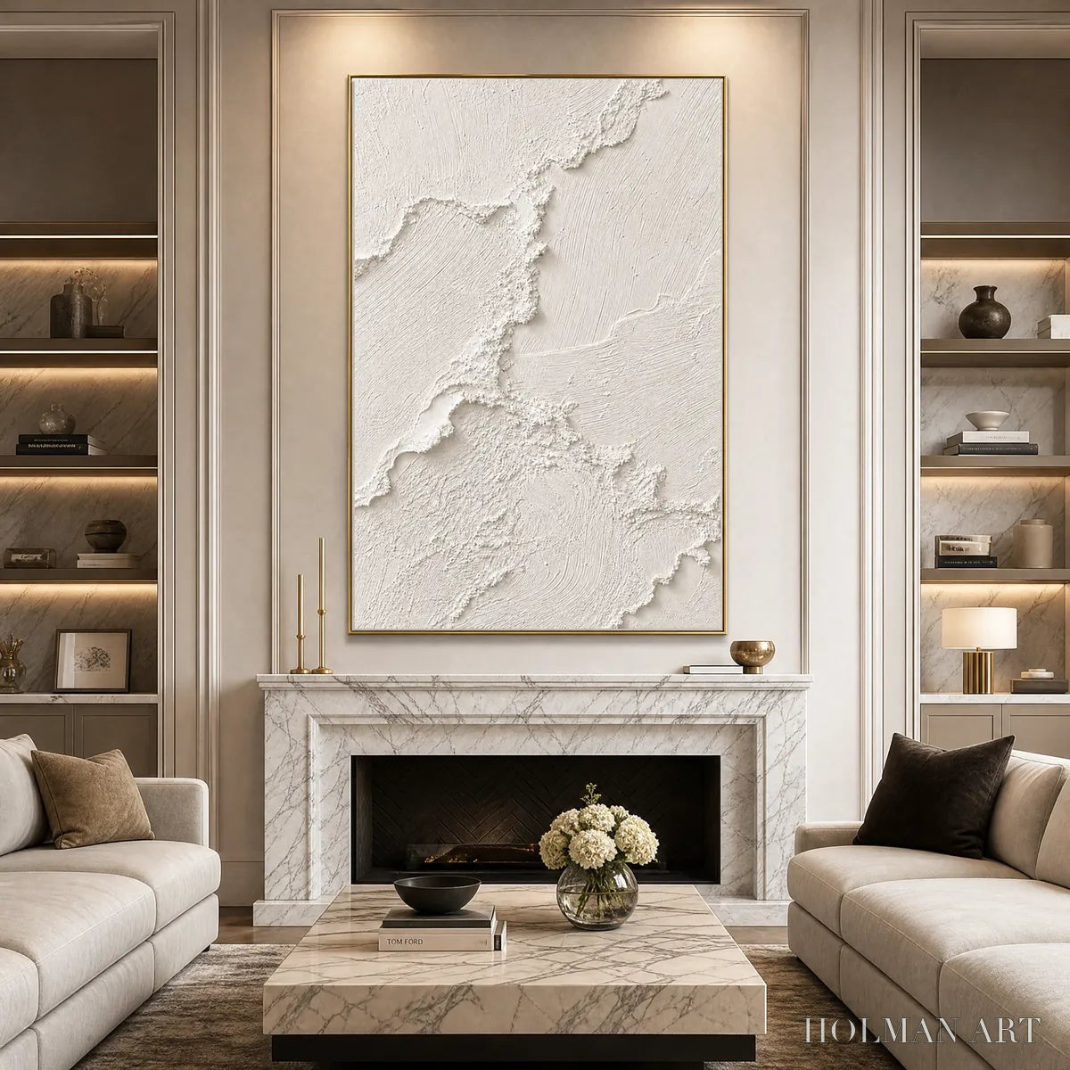 HOLMAN ART Riven – Heavily Textured Minimalist Wabi Sabi - image 5