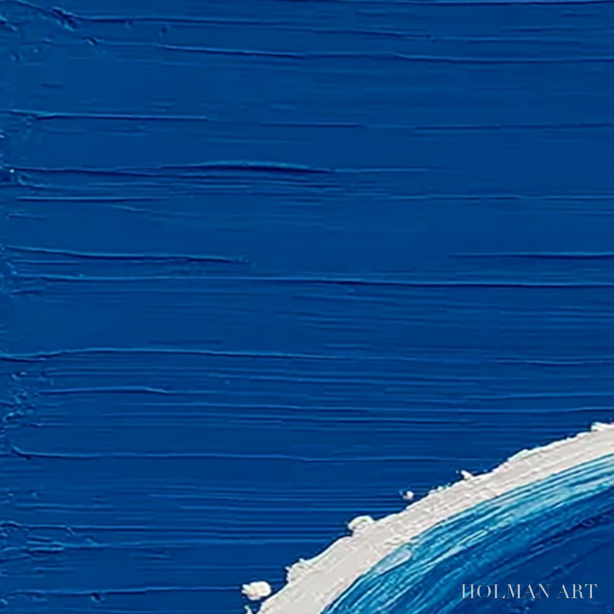 HOLMAN ART Voyage | Minimalist Textured Seascape Oil Painting - image 3