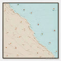HOLMAN ART Coastal Daydream – Textured Minimalist Abstract Beach Painting - image 1