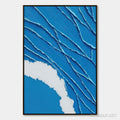 HOLMAN ART Aegean Tide – Textured Impasto Abstract Seascape Painting - image 1