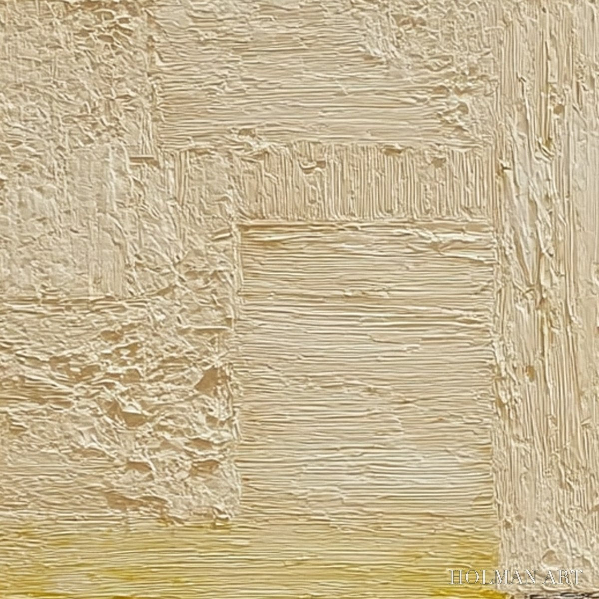 HOLMAN ART Horizon'S Edge – Textured Wabi-Sabi Abstract Seascape Painting - image 5
